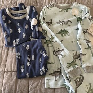 Two pairs of brand new Burt’s Bee PJs, all cotton size 7